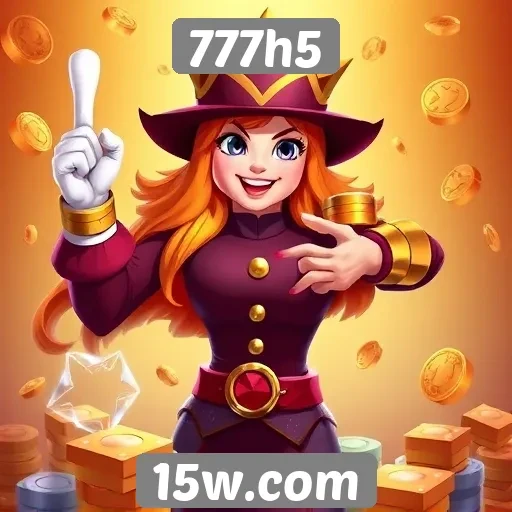 Variedade de jogos disponíveis no 777h5